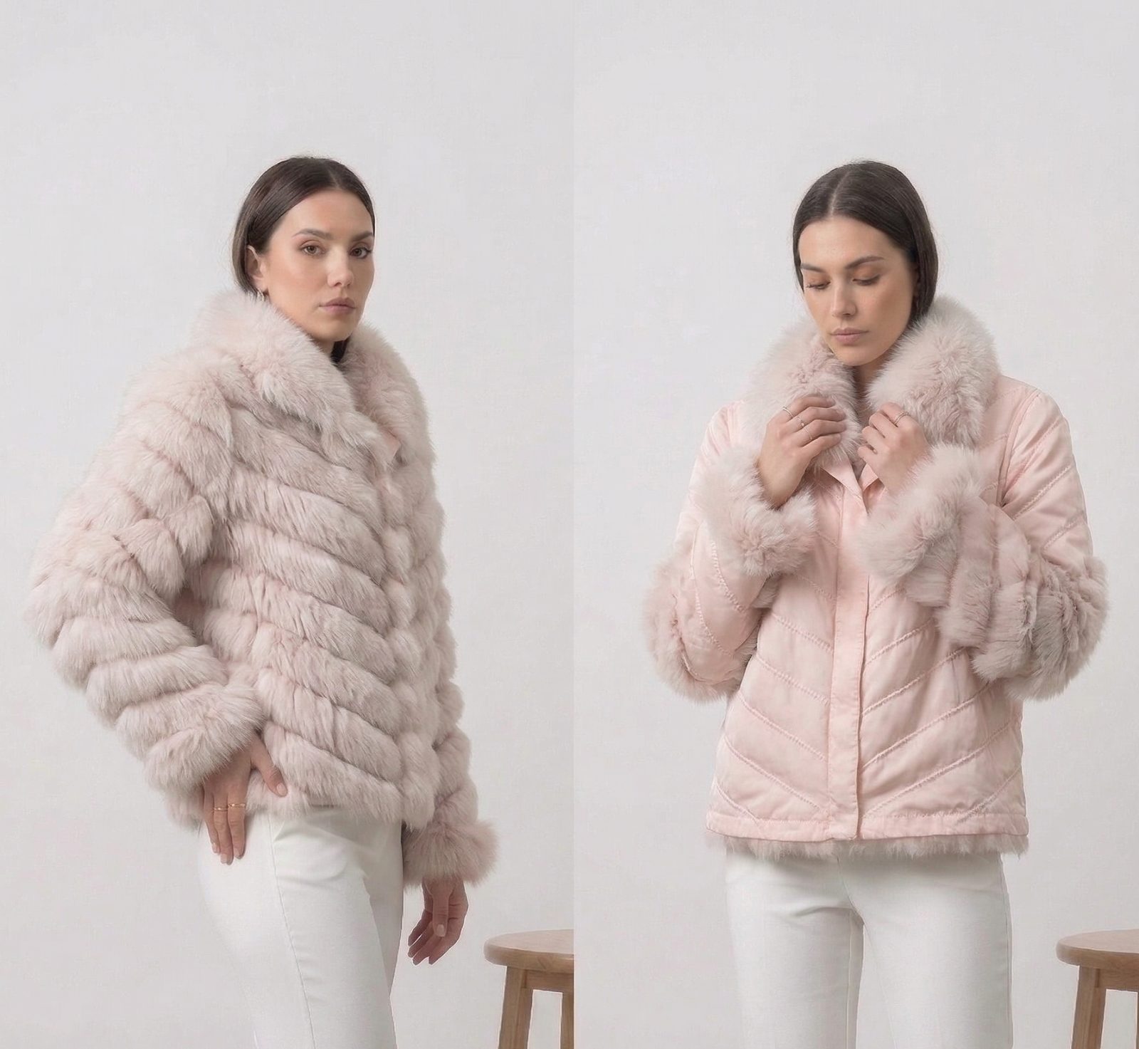 CHAQUETA ZORRO REVERSIBLE CLARY CORTA