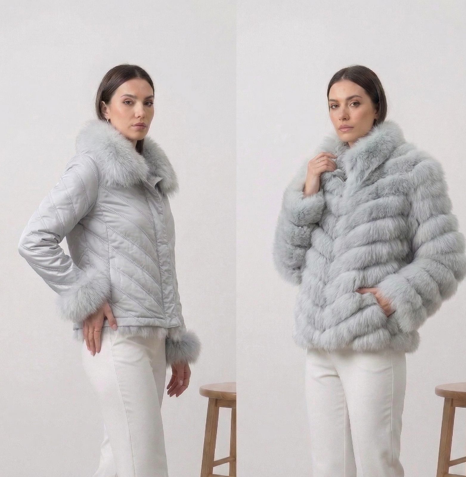 CHAQUETA ZORRO REVERSIBLE CLARY CORTA