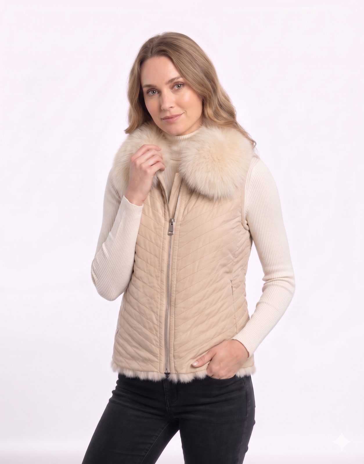 CHALECO REVERSIBLE CONEJO