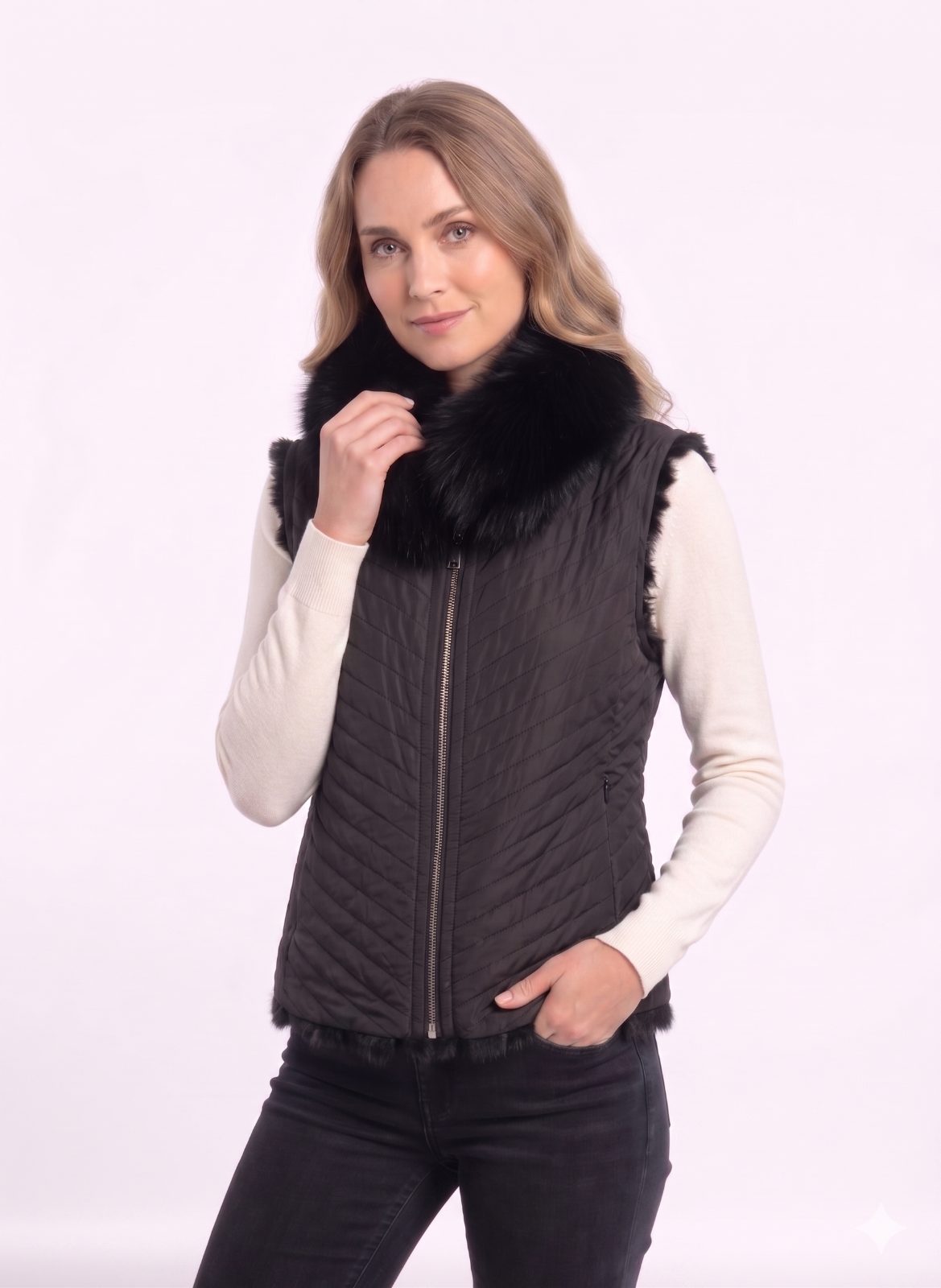 CHALECO REVERSIBLE CONEJO