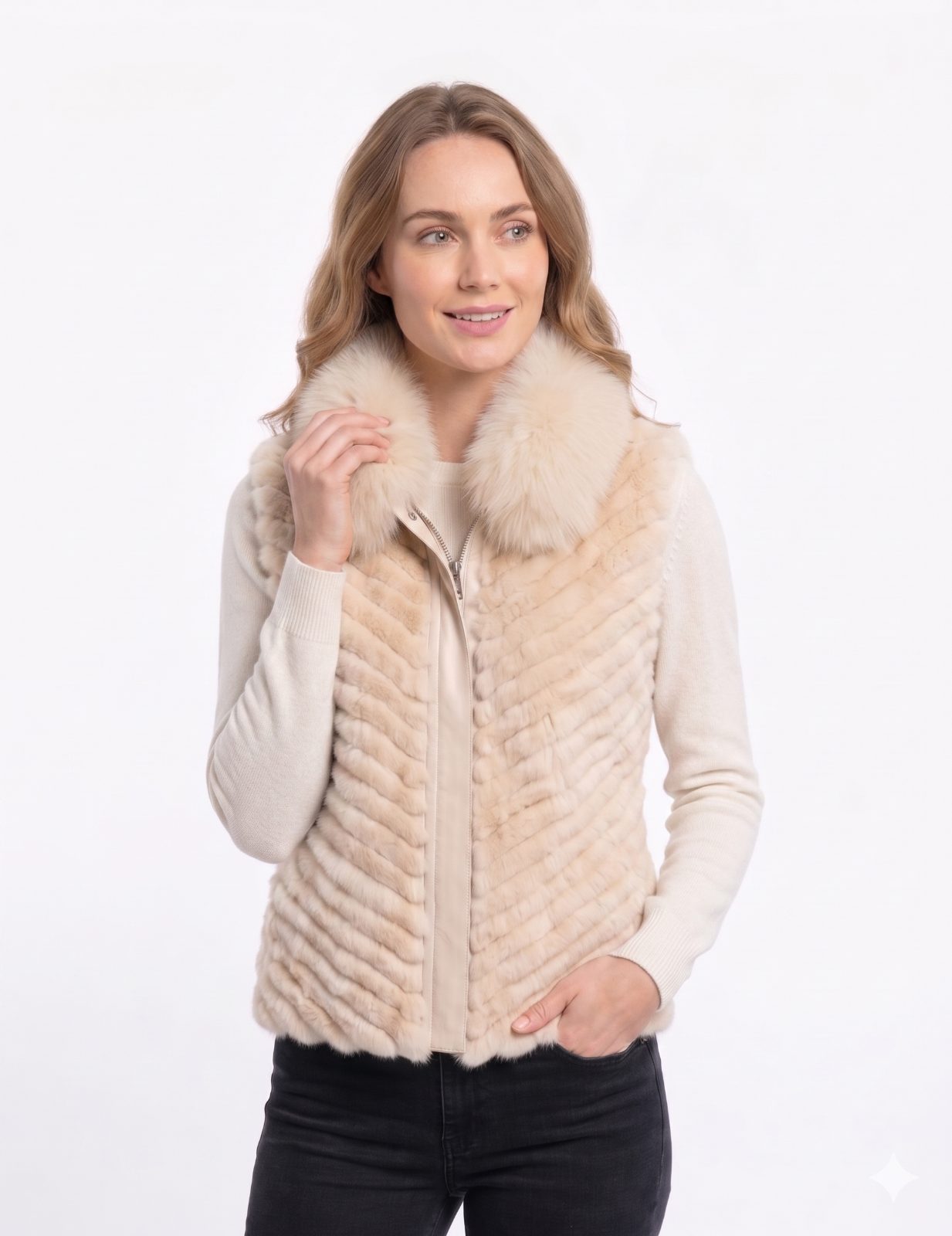 CHALECO REVERSIBLE CONEJO