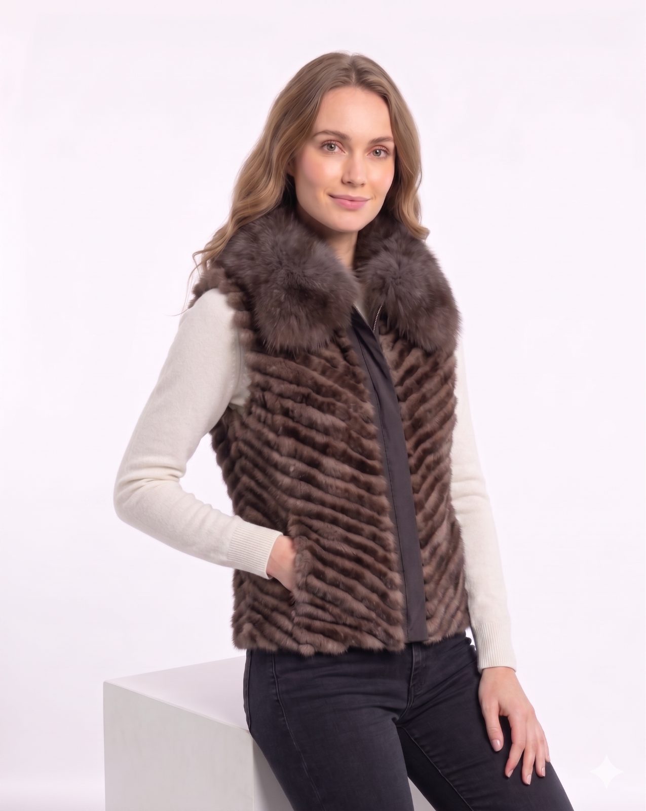 CHALECO REVERSIBLE CONEJO