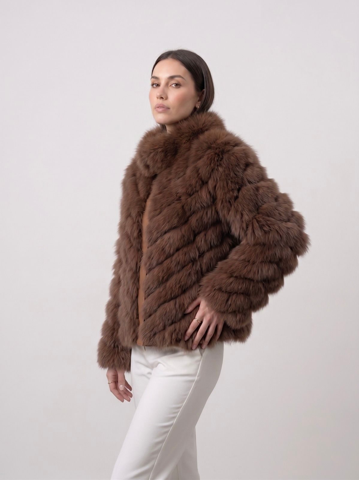 CHAQUETA ZORRO REVERSIBLE CLARY CORTA